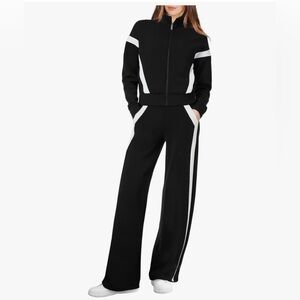 NWOT Black and White Track Pants & Joggers